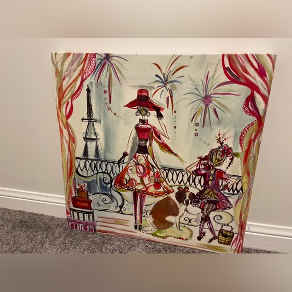 VINTAGE PAINTING BY COLLEEN KARIS DESIGNS - Picture 2 of 8